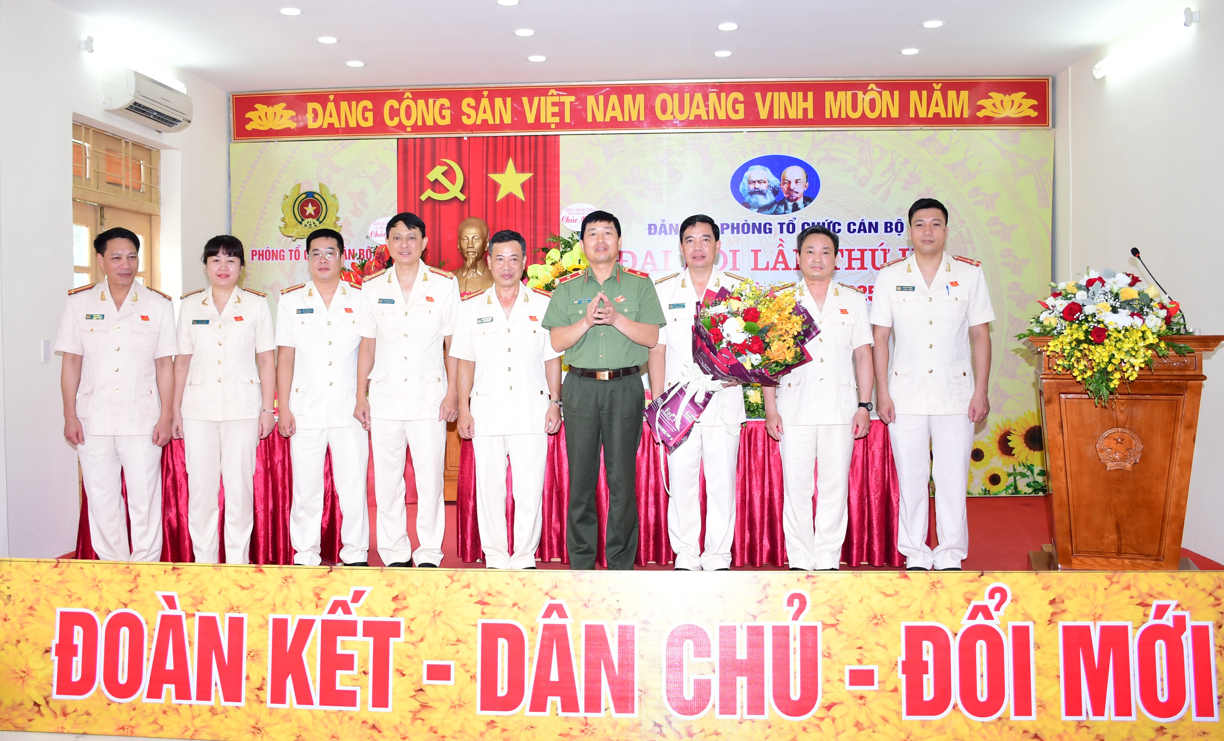 Đảng bộ Phòng Tổ chức cán bộ - CATP  Đại hội Đảng bộ lần thứ III, nhiệm kỳ 2020 – 2025